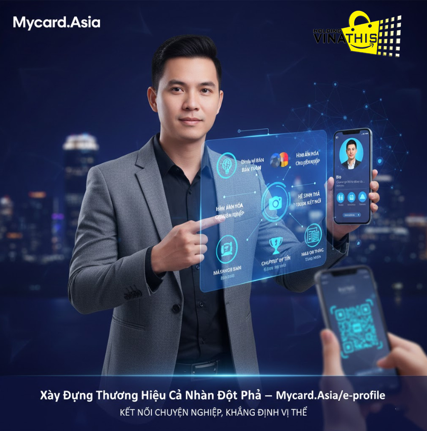 Cách Xây Dựng Thương Hiệu Cá Nhân Đột Phá Cùng E-Profile Mycard.Asia